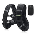 thumbnail image 1 of Chaleco de Pesas Liveet Ajustable de 9 kg con Detalles Reflectantes para Entrenamiento, 1 of 9
