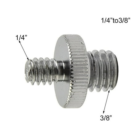 

Male to Male Threaded Screw Adapter For Camera Tripod Stand Camera Accessories