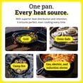 thumbnail image 4 of Seasoned Cast Iron Skillet Set - PFAS-  Cookware for Oven Stove Grill Campfire, 4 of 10