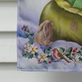 thumbnail image 4 of Carolines Treasures APH6556CHF Christmas Santa Claus with Rabbits Flag Canvas House Size, 4 of 4