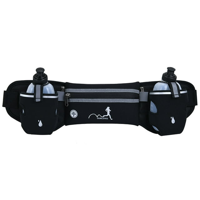 Ceinture de Course avec Bouteilles d'Eau Ceinture de Bouteille d'Eau de Course, pour Course Randonnée Cyclisme Escalade