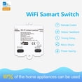 thumbnail image 1 of ICQOVD 5A Mini Smart WiFi Light Remote Work with Life, 1 of 8