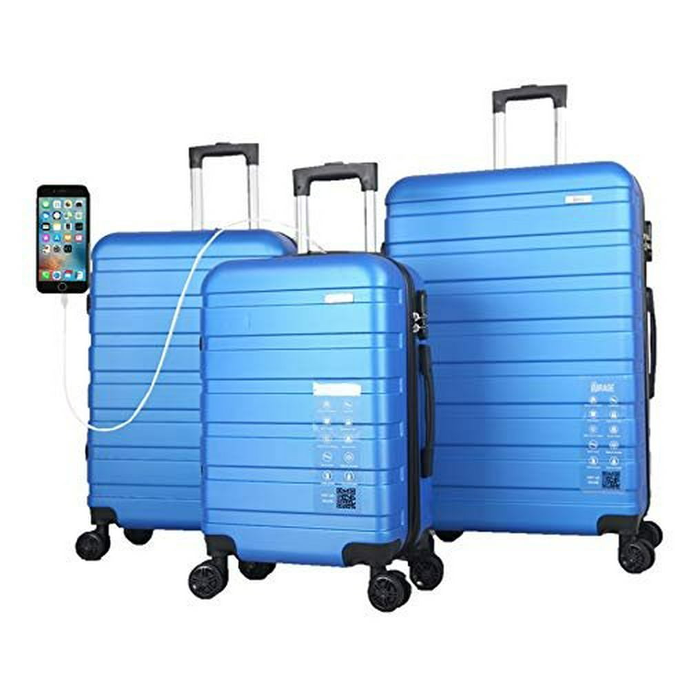 Mirage Luggage Mirage Via ABS Luggage Sets Hardside 360 Spinner