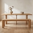 thumbnail image 2 of Moe's Home Collection Tempo Outdoor Dining Bench, 2 of 8
