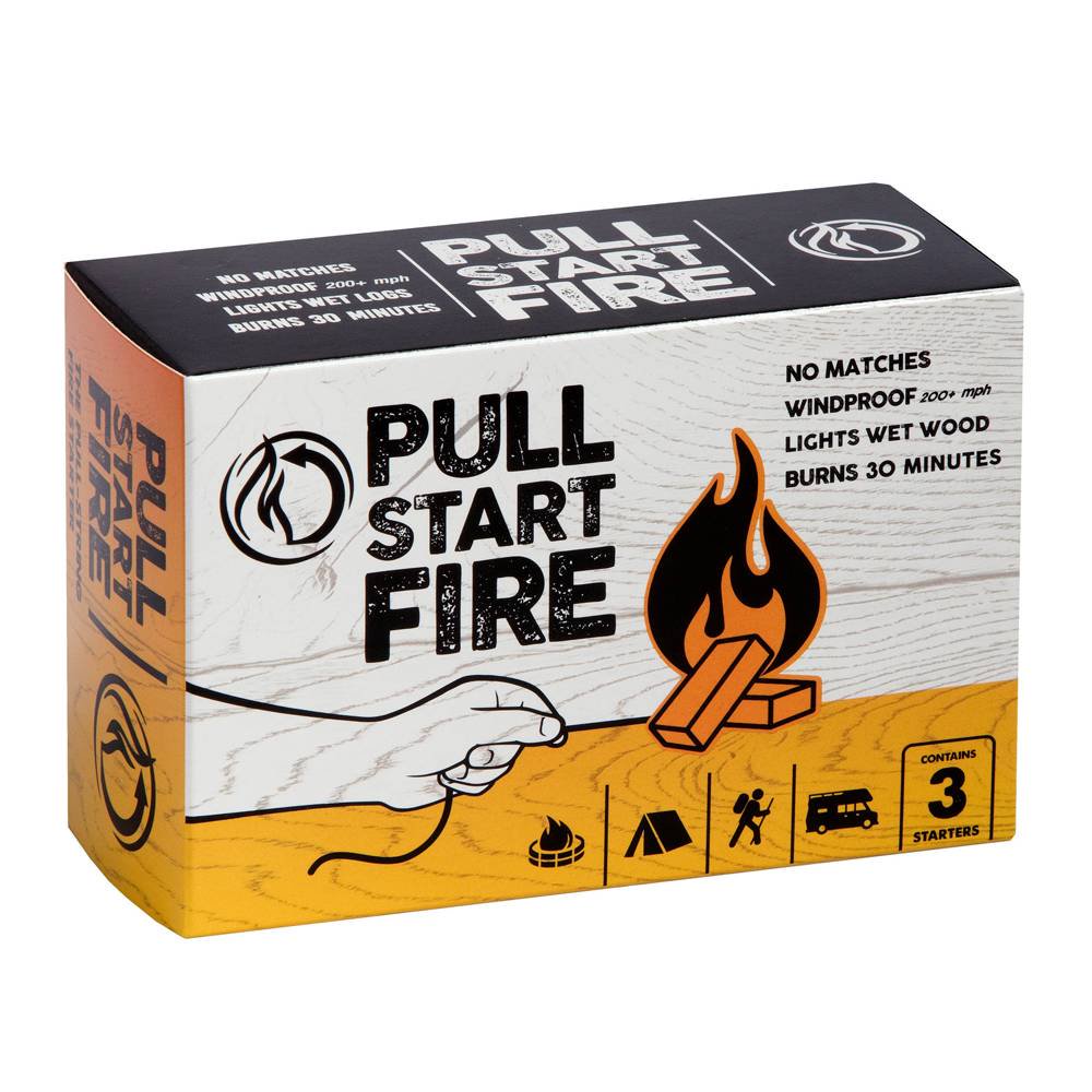 Pull Start Fire Matchfree Pull String Firestarter Indoor Outdoor for