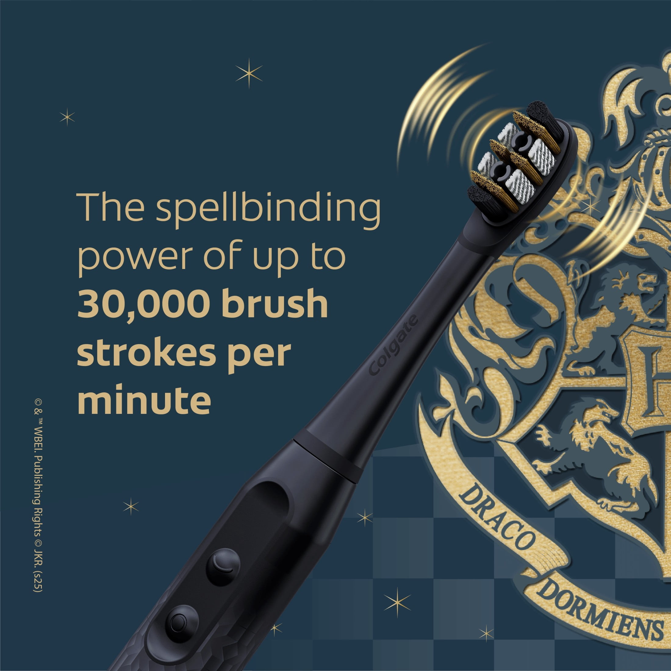 Colgate Harry Potter Adult Battery Powered Electric Toothbrush