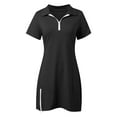 thumbnail image 5 of DGMIOCS Women's Dress Seasonal Sports Breathable Summer Tennis Dress with Built-In Shorts Stretchy Athletic Skirt Comfortable Black S, 5 of 7