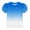 Light Blue, variant on Girls T Shirts Short Sleeve Color Block Loose Casual Trendy Tee Summer Vacation Going out Kids Tops Scoop Neck Blouses