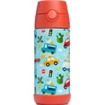 thumbnail image 4 of Botella de agua Snug Kids con aislamiento de acero inoxidable, 350 ml, con pajita, 4 of 5