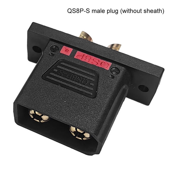 BTOER High Current 130 180A QS8P S Male and Female Battery Connectors for Drones and For Electric Vehicles Spark Proof Design