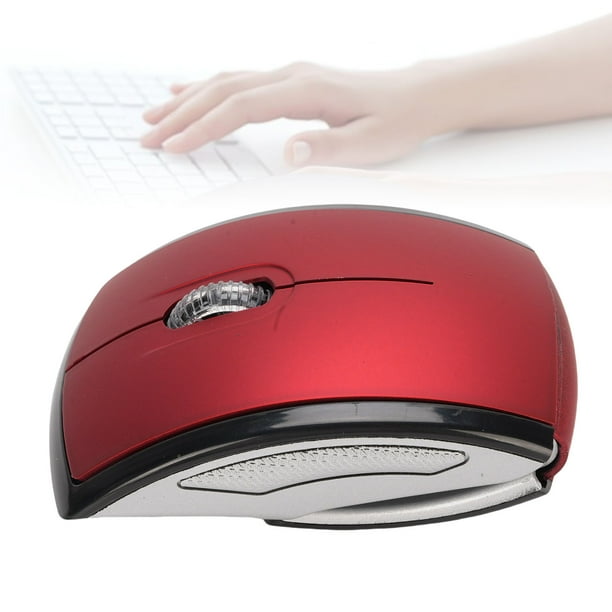 Ratón Inalámbrico Plegable, Indicador de Eficiencia Energética de ratón ergonómico de CompuTADORA CON receptor para laptop