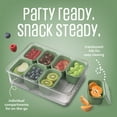 thumbnail image 5 of COOK WITH COLOR Snack Container with Ice Pack, Food Storage Containers, Meal Prep Containers, Sage, 5 of 9