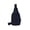 Dark Blue, variant on Lightweight Water Repellent Multi Pocket Sling Bag For Men Women Crossbody Backpack For Outdoor Sports Travel Commute Hiking Gym Daily Use Light Blue 1 Count