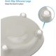 thumbnail image 4 of Cat Bowl, Melamine Cat Bowl, Shallow Mouth Flat Non-Slip Cat Bowl Set Cat Bowl For Cats Kitten, Set Of 2, 4 of 4