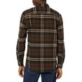 thumbnail image 2 of DOPI Men Long Sleeved Flannel Shirt Striped Shirt Men's Plaid Coat Autumn And Winter Daily Coat (available In Large And High Sizes), 2 of 6