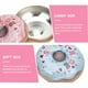 thumbnail image 3 of Cajas de dulces con forma de Donut, caja de hojalata para bombones, suministros para fiesta de cumpleaños, 4 Uds., 3 of 6