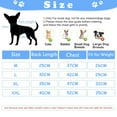 thumbnail image 5 of Rewera Dog Winter Warm Puppy Sweater Hoodie Flannel Cold Weather Pet Clothes Outfits Apparel Cute Cat Jumpsuie Onesie Coat(Blue), 5 of 5