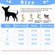 thumbnail image 4 of Perro invierno cálido cachorro suéter sudadera con capucha franela clima frío ropa para mascotas trajes ropa lindo gato jumpsuie onesie abrigo (azul), 4 of 5