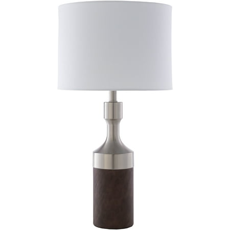 Yorkie For Sale In Memphis Surya Modern Memphis Table Lamp With Dark Brown And White Finish MPS-001 ()