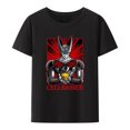 thumbnail image 1 of Camisetas de anime con estampado de Cellraiser, ropa de calle, divertidas, para parejas, cómics, encantadoras, únicas, lindas, sueltas, novedosas, regulares, negras, 1 of 8