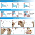 thumbnail image 4 of Cake Decorating Tools Kit,170 PCS Baking Supplies Set Turntable Pastry, 4 of 7