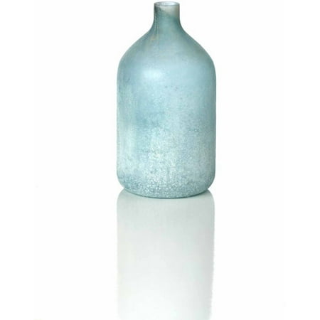 Excavation Glass Bottle 9.5", Blue
