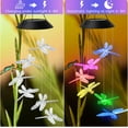 thumbnail image 4 of Solar Wind Chimes Outdoor, Color-Changing Solar Mobile Wind Chime Waterproof Solar Powered LED Hanging Lamp for Outdoor Garden Festival Decoration, 4 of 7