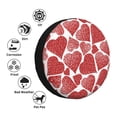 thumbnail image 4 of Fotbe Hearts Funda de Llanta de Repuesto con Estampado, Engrosada, Ajuste Universal para Jeep, Remolque, RV, SUV, Camión-15 inch, 4 of 6