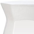 thumbnail image 2 of Safavieh Modern Hexagon Ceramic Decorative Garden Stool, White, 2 of 4