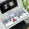 thumbnail image 3 of Hello Winter Exotic Shorthair Football Snowman Welcome Snowy Morning Desk Mat Full Keyboard Mouse Pad Cat Lover Kitten Owner Gifts Large Mousepad - 01012, 3 of 5