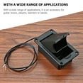 thumbnail image 2 of KAKOWELY Plastic Replacement Battery Box For Guitar Bass Pickup 9v Battery Case Holder,2.72"X1.61"X0.98", 2 of 4