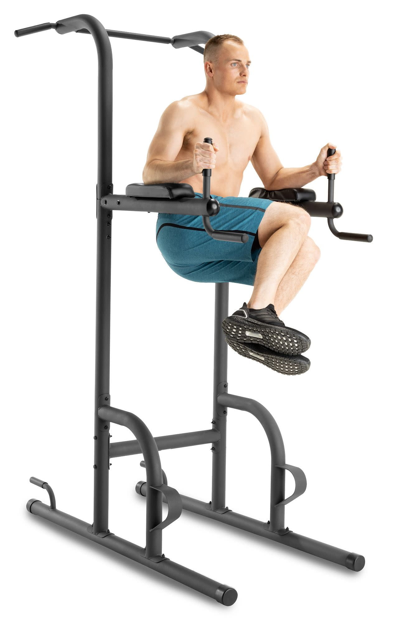 Buy online here Weider Power Tower w/ Four Workout Stations Push Pull