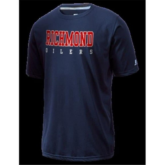W Republic Apparel 527-145-BGT-01 University of Richmond Athletic Tee, Navy - Small