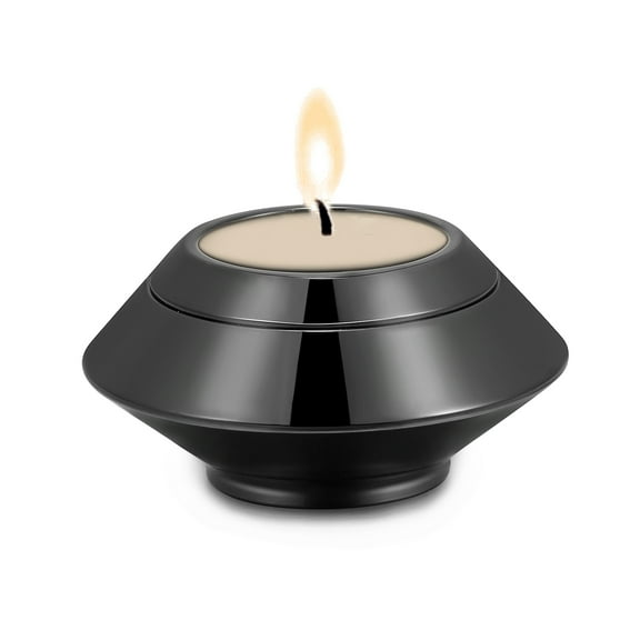 Cremation Urn for Human Ashes Stainless Steel Candle Ash Holder Keepsake Urn for Ashes Candlestick Mini Funeral Urns for Pet Ashes,Customize