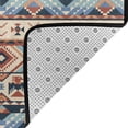 thumbnail image 4 of Vintage Aztec Boho Tribe Style Rugs Doormat, Non-Slip Machine Washable Carpets Floor Door Mat , 36" x 24", 4 of 7