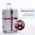 thumbnail image 3 of Travelkin Luggage Strap TSA Approved with TSA Lock Adjustable Luggage Strap for Suitcase to Protect Your Luggage (Scales of Dragon), 3 of 6