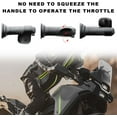 thumbnail image 4 of Cruise Throttle Assist, 0.94" Motorcycle Throttle Grip Accelerator Assistant Handlebar Oil Control, Wrist Rest ABS Rocker Cruise Control Booster for Motorcycle Scooter Ebike, 4 of 6