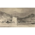 thumbnail image 2 of John Sell Cotman 24x15 Gold Ornate Framed and Double Matted Museum Art Print Titled - Cader Idris from the Mawddach Estuary Above Barmouth (ca. 1802), 2 of 4