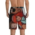 thumbnail image 4 of Lsque Scooby-Doo Mens Sleep Pajama Shorts,Short Pajama Pants, Cotton Ultra-Soft Knit-Large, 4 of 9