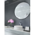 thumbnail image 2 of 10 pack Coin Gray 11.8 in. x 11.8 in. 1x1 Matte Finished Glass Mosaic Floor and Wall Tile (9.67 sq. ft./Case), 2 of 5