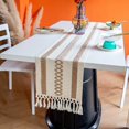 thumbnail image 5 of Mosey Table Runner with Tassels Boho Style Hollow Design Table Cloth for Wedding Rustic Farmhouse Decor, 5 of 8