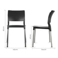 thumbnail image 5 of Set de 4 Sillas de Comedor Mundo In Alesia Color Gris, 5 of 5