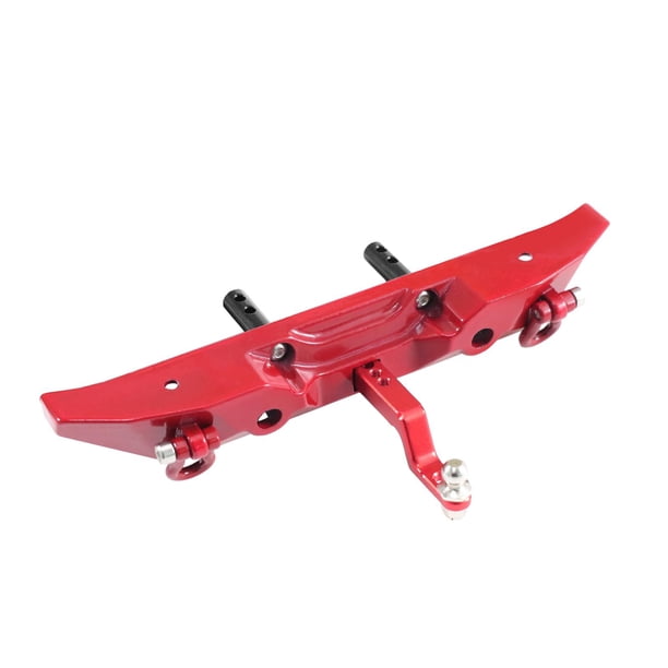 Parte trasera para coches RC 1/12, pieza de repuesto de aluminio mejorada, fácil de instalar y Rojo