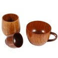 thumbnail image 4 of Taza de Café de Madera Natural Spptty Color de Registro Estilo Retro #1, 4 of 8