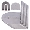 thumbnail image 4 of Corner Brace, Corner Brackets Fastener 10PCS Home Improvement Braces Right Angle Fastener  For Cabinets For Drawers, 4 of 8
