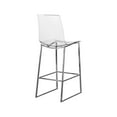 thumbnail image 5 of Meridian Furniture Lumen Chrome Metal/Lucite Polycarbonate Stool, 5 of 5