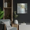 thumbnail image 4 of Luxe Metal Art 'Aubergine No 1' by Suzanne Nicoll, Metal Wall Art, 24"x24", 4 of 8
