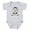 Heather Gray, variant on CafePress - Santas Westie Helper - Cute Infant Bodysuit Baby Romper - Size Newborn - 24 Months
