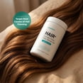 thumbnail image 2 of Noophoric Hair Vitamins for Women & Men – Hair Growth Supplement for Hair Skin and Nails with Biotin, Saw Palmetto & Amino Acids, 90 Capsules, 2 of 9