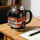 thumbnail image 4 of Firefighter & Rescue Themed Coffee Mug, Resin Insulated Camping Cup for Home Office, Gift for Fireman, First Responder, EMS Appreciation, Dad Husband Gift, 4 of 7